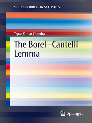 cover image of The Borel-Cantelli Lemma